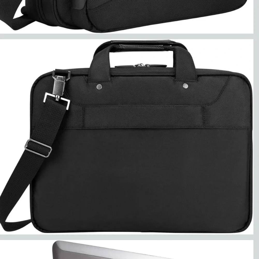 Targus Corporate Traveler Black Laptop Briefcase Bag —14-Inch
